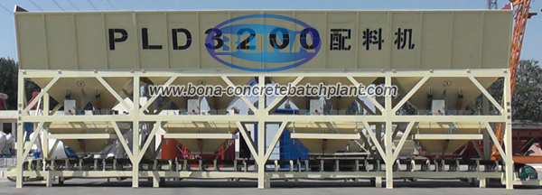 PLD3200 Concrete batching plant